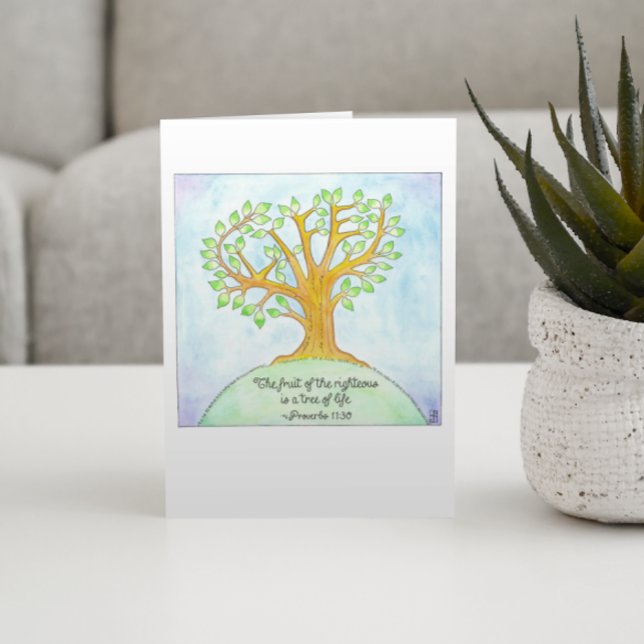 Cartão De Agradecimento Tree of Life Thank You Card (Criador carregado)