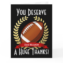 Treinador de Futebol Gigante Obrigado