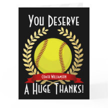 Treinador Giant Softball Obrigado Black