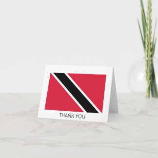 Cartão De Agradecimento Trinidad e Tobago