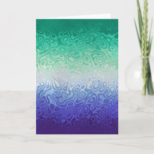Cartão De Agradecimento Trippy Ripply Funky Boho MLM Homens que Amam Homen