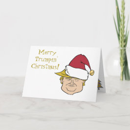 Cartão De Agradecimento Trump Merry Christmas Card