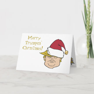 Cartão De Agradecimento Trump Merry Christmas Card