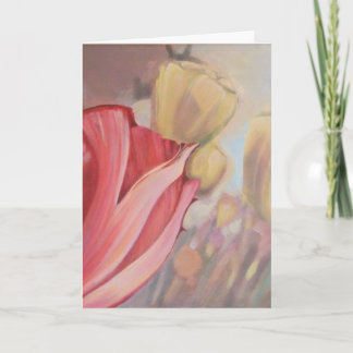 Cartão De Agradecimento Tulip
