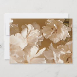 Cartão De Agradecimento Tulipas Bege Elegantes. estética de primavera