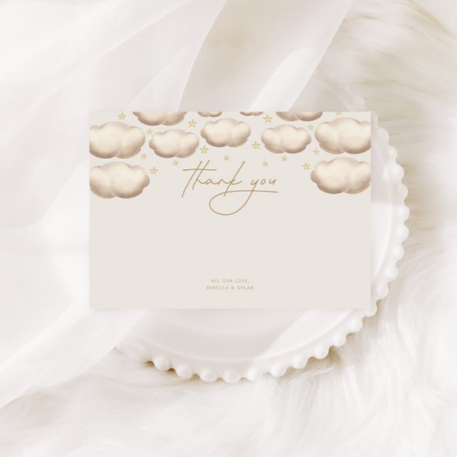 Cartão De Agradecimento Twinkle Twinkle Pequena Estrelinha (Criador carregado)