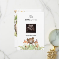 Ultrassom Baby Boy Funny Woodland