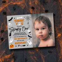 Um Assustador! Foto de 1º Aniversário de Halloween