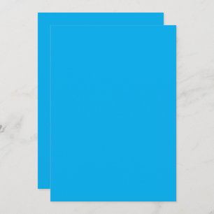 Cartão De Agradecimento um céu azul com um avião voando no céu