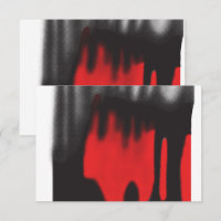 Um design gráfico vermelho com escala geométrica e