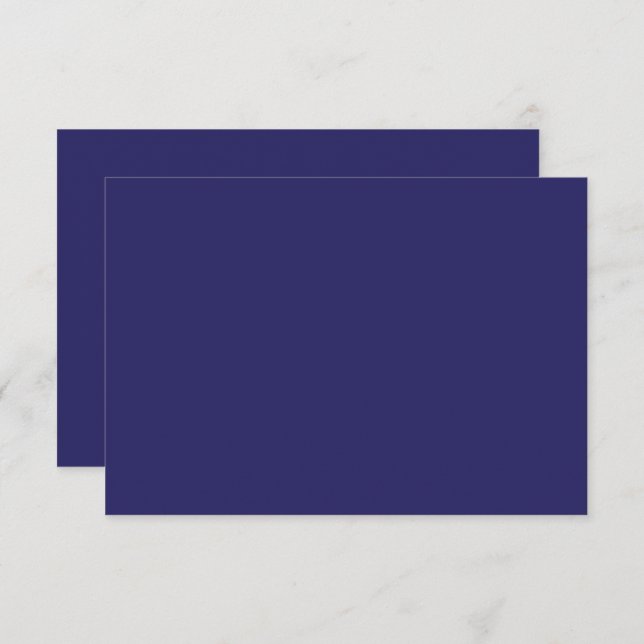 Cartão De Agradecimento um fundo azul com um relógio (Frente/Verso)