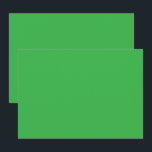 Cartão De Agradecimento um fundo verde com borda branca<br><div class="desc">A imagem é um quadrado azul brilhante com cor uniforme e textura lisa. Ele se destaca contra o fundo com um impressionante contraste visual.</div>