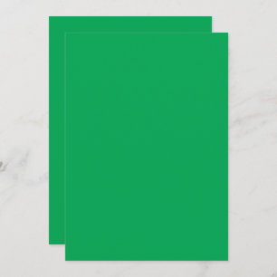 Cartão De Agradecimento um fundo verde com borda branca