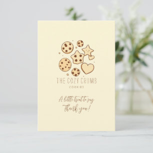 Cartão De Agradecimento Um pequeno tratado da nossa cozinha