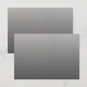 Cartão De Agradecimento uma foto em preto e branco de uma parede_