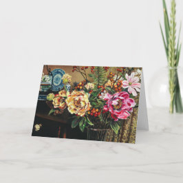 Cartão De Agradecimento Uma noite tranquila no Café do Reino -