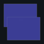 Cartão De Agradecimento uma parede azul com um relógio<br><div class="desc">O design é um quadrado grande, azul, com textura macia e uma cor azul profunda. A cor é tão vibrante e rica que quase parece ser uma cor sólida, dando a impressão de um céu limpo e sem nuvens. A matiz azul profunda evoca uma sensação de calma e tranquilidade, fazer-a...</div>