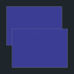 Cartão De Agradecimento uma parede azul com um relógio<br><div class="desc">O design é um quadrado grande, azul, com textura macia e uma cor azul profunda. A cor é tão vibrante e rica que quase parece ser uma cor sólida, dando a impressão de um céu limpo e sem nuvens. A matiz azul profunda evoca uma sensação de calma e tranquilidade, fazer-a...</div>