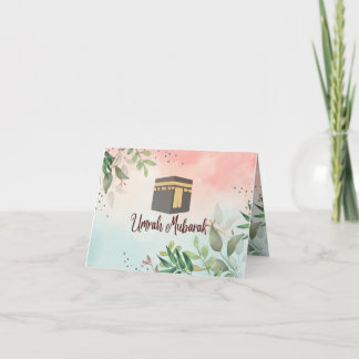 Cartão De Agradecimento umrah mubarak