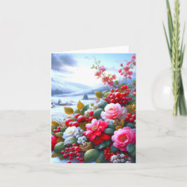 Cartão De Agradecimento Un Cœur Intemporel, carte pour tous