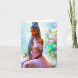 Cartão De Agradecimento Un doux message pour toi, carte pour tous