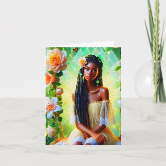 Cartão De Agradecimento Un éclat de douceur, carte pour tous (Frente)