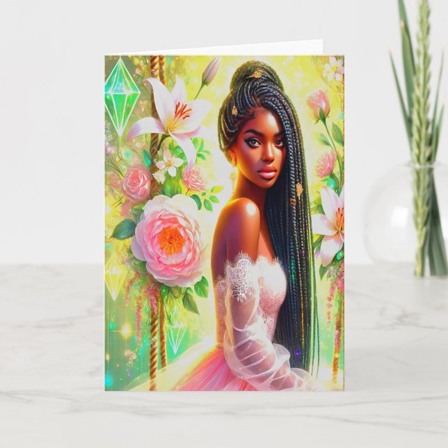 Cartão De Agradecimento Un instant de rêve, carte pour tous (Frente)