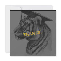 Unique Graduation Personalized Thank You Card