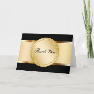 Cartão De Agradecimento Upscale Obrigado Placas