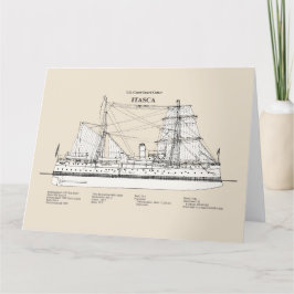 Cartão De Agradecimento USCG Cutter Itasca - SBD