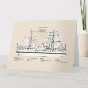 Cartão De Agradecimento USCG Cutter Itasca - SBD