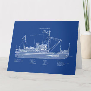 Cartão De Agradecimento USCG Tender Fir wlm- 212 - ABD