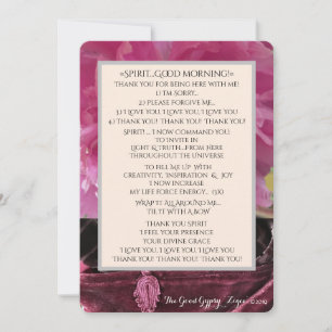 CARTÃO DE AGRADECIMENTO V.3 BOM DIA DE MANHÃ, CONVIDEM A INSPIRAÇÃO E A