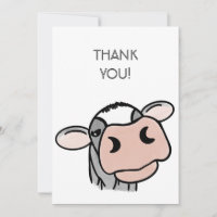 vaca de desenho animado preto branco rosa beijo ci