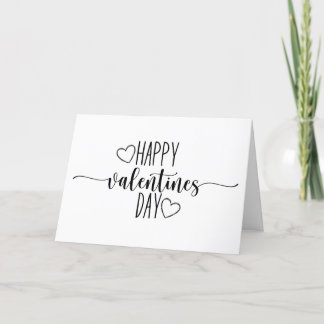 Cartão De Agradecimento valentine's day card