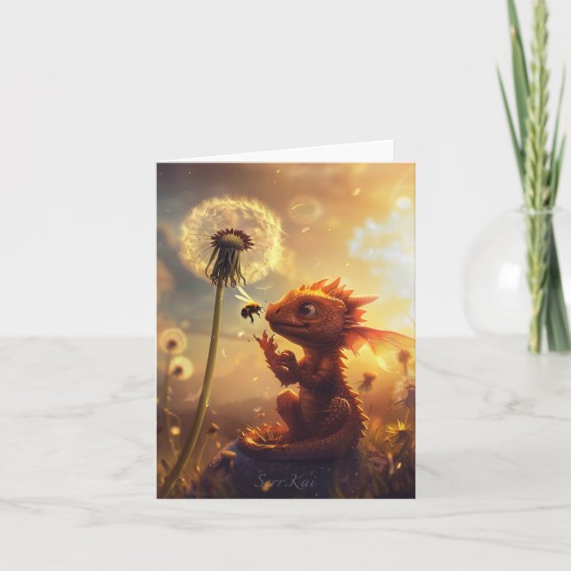 Cartão De Agradecimento Vamos fazer uma placa de desejo (Frente)