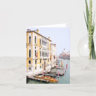 Cartão De Agradecimento Venice Notecard