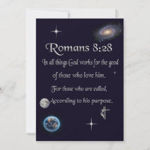 versículo bíblico cristão Romanos 8:28