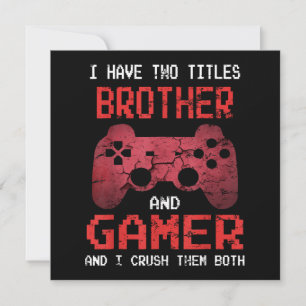 Cartão De Agradecimento Videos games Engraçados De Vintage Para Meninos Ir