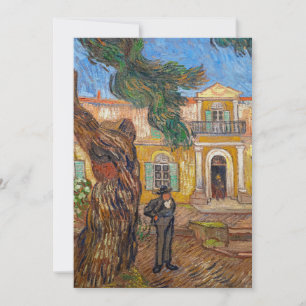Cartão De Agradecimento Vincent Van Gogh - Asilo de Saint-Paul em Saint-Ré