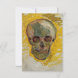 Cartão De Agradecimento Vincent van Gogh - Crânio 1887 #2