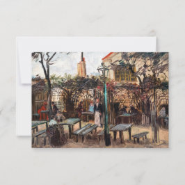 Cartão De Agradecimento Vincent Van Gogh - La Guinguette em Montmartre