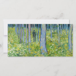 Cartão De Agradecimento Vincent van Gogh - Sub-Crescimento com Dois Número