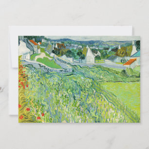 Cartão De Agradecimento Vincent van Gogh - Vinhas em Auvers