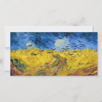 Vincent van Gogh - Wheatfield com Crows