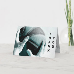 Cartão De Agradecimento Vintage Basbol OBRIGADO