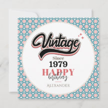 Vintage desde - 1979