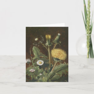Cartão De Agradecimento Vintage floral blank Note Cards