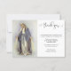 Cartão De Agradecimento Virgem Católica Religiosa Mary Condolence (Frente)