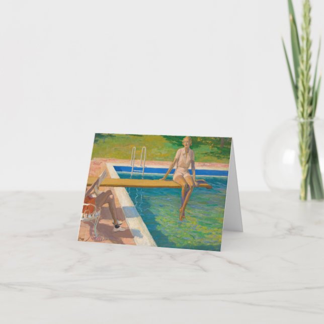 Cartão De Agradecimento Viscondessa Castlerosse, Primaveras de Palma de La (Frente)